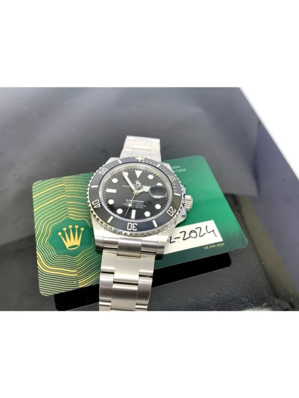 Rolex Submariner Men's Watch 126610 Swiss Automatic Black Dial Box Card 2024